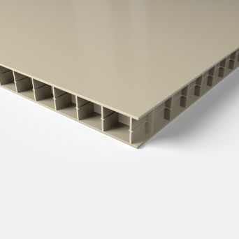 Polystone® P CubX® PP Multiwall grå - 