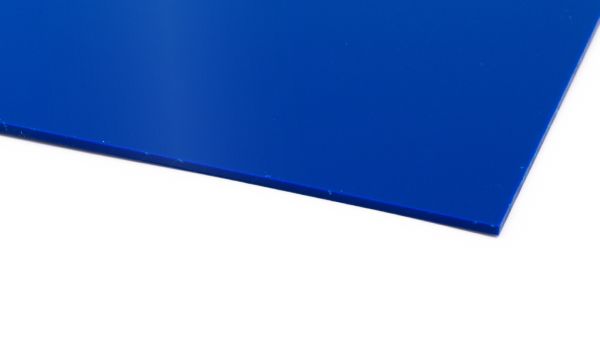 Kömadur ES Platte blå 814 blank - 