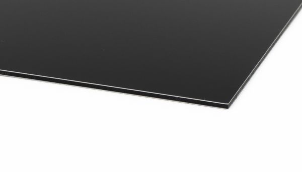 lyx® Bond LITE svart mat/blank Folie, 2 sidor - 