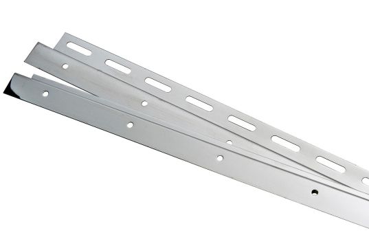 Upphängningsskenor för montering på köldridåer - 