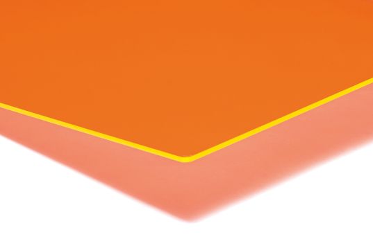 OROGLAS® Fluorescerande - Orange fluo - 