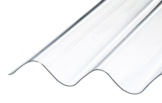 Onduline®, Lysplater, PC, Profil 95/38, Klar, 950mm x 2000mm - 