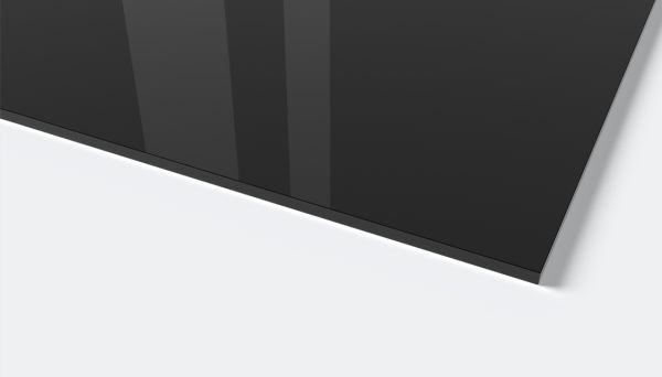 PLEXIGLAS® GS, Svart transparent, LT 0%, 2030mm x 3050mm x 5,0mm - 