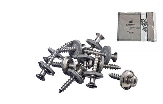 Skruvar till vindskivelist - 