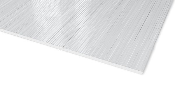 Plexiglas XT Textures klar 0A000 R Ribbet Struktur 3.050 x 1.650 x 3 mm - 