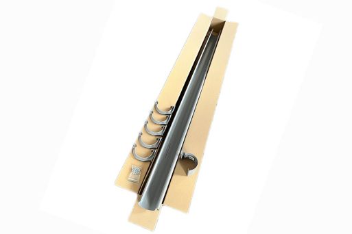 RODENA Plast takrenne forlengersett, Grå - 