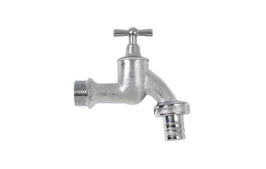 AVLOPPSKRAN KROM 3/4" - 