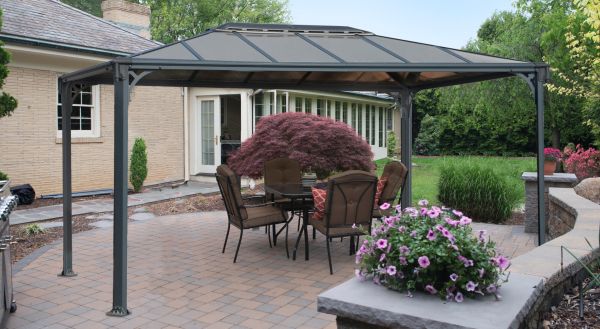 Paviljong, Martinique 3600, antracitgrå - 