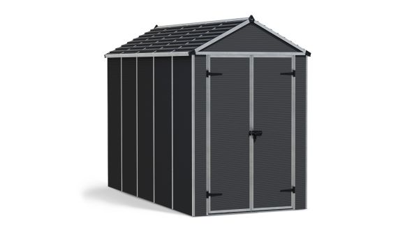 Skjul, Rubicon 7,0 m2, mörkgrå - 