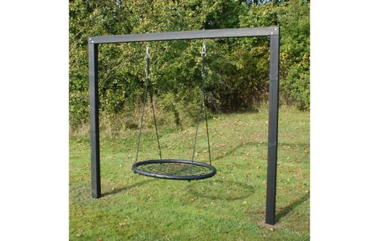 Gungställning, Asta, för nedgrävning, inkl. rundgunga - 