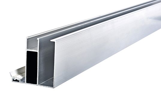 Kantprofil m/gummilist - 55 mm. Termotak - 