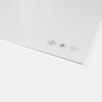 Plexiglas gjutet Satinice Sne WH10 DC Satinmatt båda sidor - 