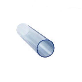 PVC-U Rör, DIN 8062, Serie 2 da, SDR 51/PN 4, transparent - 