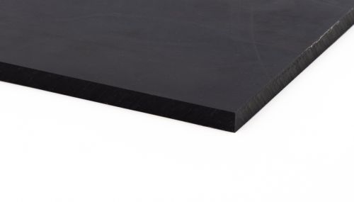 PA 6 MOS2 skiva, Svart - 