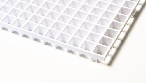 Lasergitter 15 x 15 opal 1210 x 600 x 13 mm - 