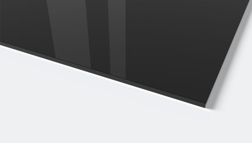 Plexiglas gjutet Svart 9H01 SK-Folie 3.050 x 2.030 x 5 mm - 