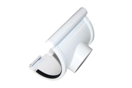 Expansionstappstycke 100/75. Vit - 