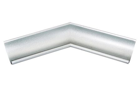 Invändig rännvinkel 135° storlek 125. AluZink - 