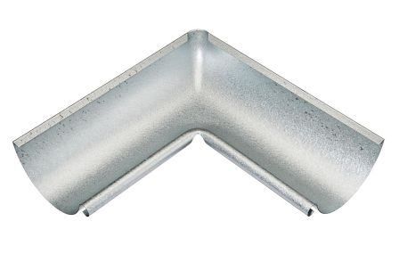Invändig rännvinkel 90° storlek 125. AluZink - 