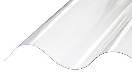SUNLUX Polycarbonat B9 - 0,9 mm Profil 177/51 Faldsikret - 1220 x 1020 mm. - 