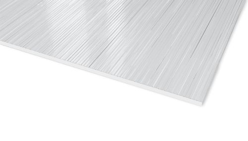 Plexiglas XT Textures klar 0A000 R Ribbad struktur 3.050 x 1.650 x 3 mm - 
