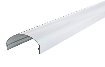 T&auml;ckprofil. Vit alu - 32,5&deg; - 40,0&deg; taklutning - 6000 mm.