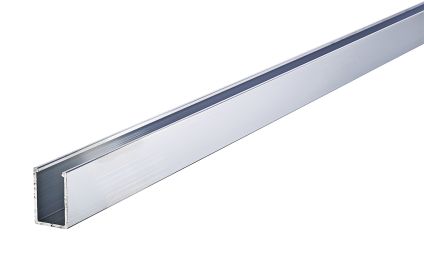 Aluprofil f&ouml;r montering av 25 mm. skivor