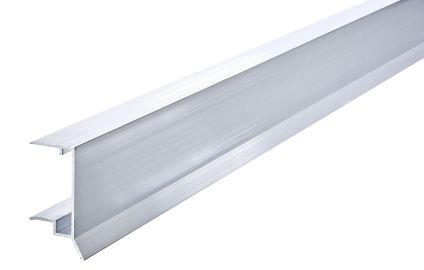 Alu dropplistprofil, f&ouml;r framkant av 32 mm. Termotak