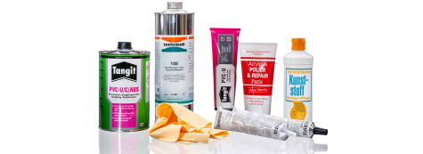 TANGIT Reng&oslash;ringsmiddel TM 8 N til PVC-U, PVC-C, ABS, Tragtflaske 1000 ml - TANGIT&reg;