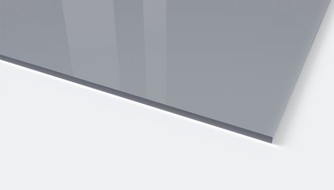 Plexiglas st&oslash;bt gr&aring; 7C83 - 