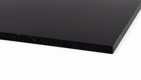 POM-C extruderet sort - POM