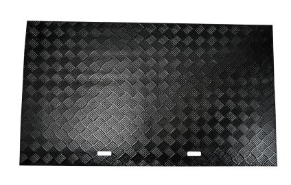 PE-LD Regenerat med markerad svart yta 3.000 x 1.500 x 11,5 mm