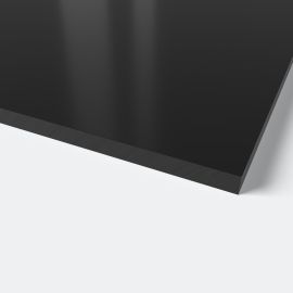 PE HD 1000 Antistatisk Regenerat Svart