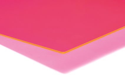 OROGLAS&reg; Fluorescerande - Rosa