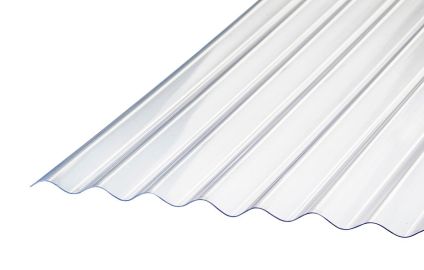 PVC v&auml;xthusskiva, l&auml;tt v&aring;giga profil 32/9. Klar