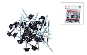 Spiker til Onduline&reg; galvanisert 65&nbsp;mm, svart
