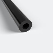PA6 MOS2 r&oslash;r extruderet Svart
