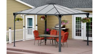 Paviljong, Palermo 3600, antracitgr&aring;