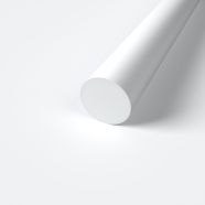 PET - P Rundstang, ekstrudert, naturfarget