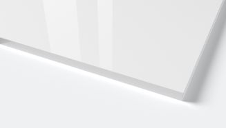 K&ouml;madur ES Platte Hvit 669 blank