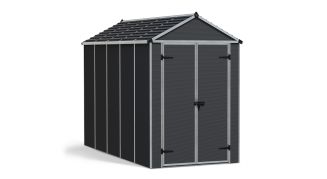 Skjul, Rubicon 7,0 m2, m&ouml;rkgr&aring;