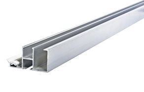 Sideprofil m/gummiliste til 25 mm termotak