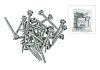 Skrue 4,8 x 50 mm m/borespiss, 50 stk. per pose - 