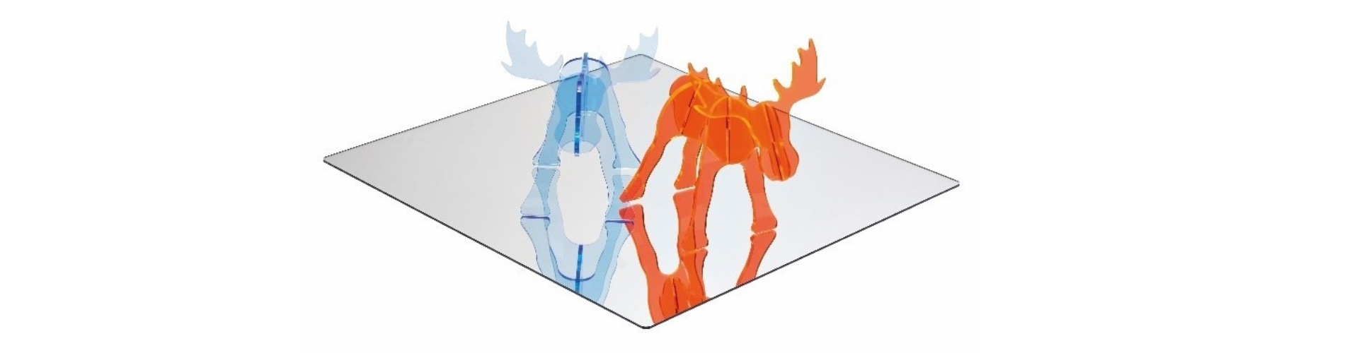 Speil laget av akryl